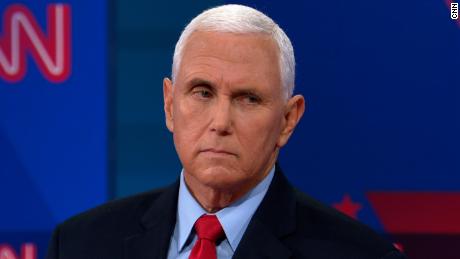 Mike Pence reacts to video showing his family fleeing to safety