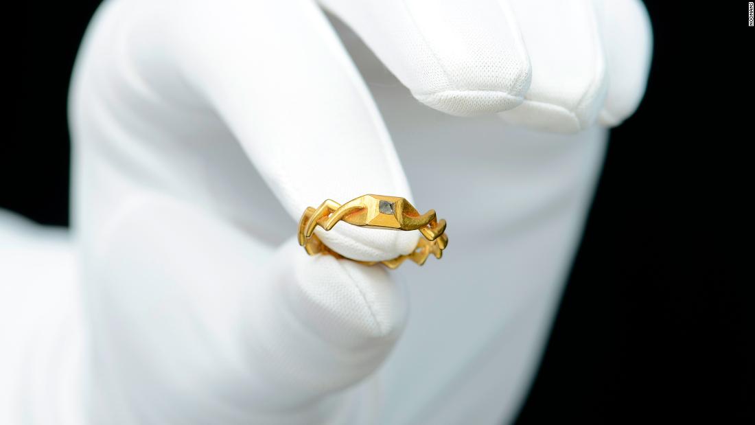 Metal detectorist discovers medieval wedding ring worth an estimated $47,000