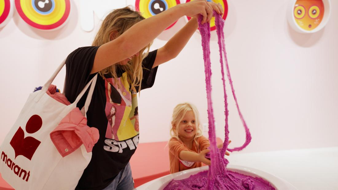 Video New York slime museum We asked kids to review CNN Video