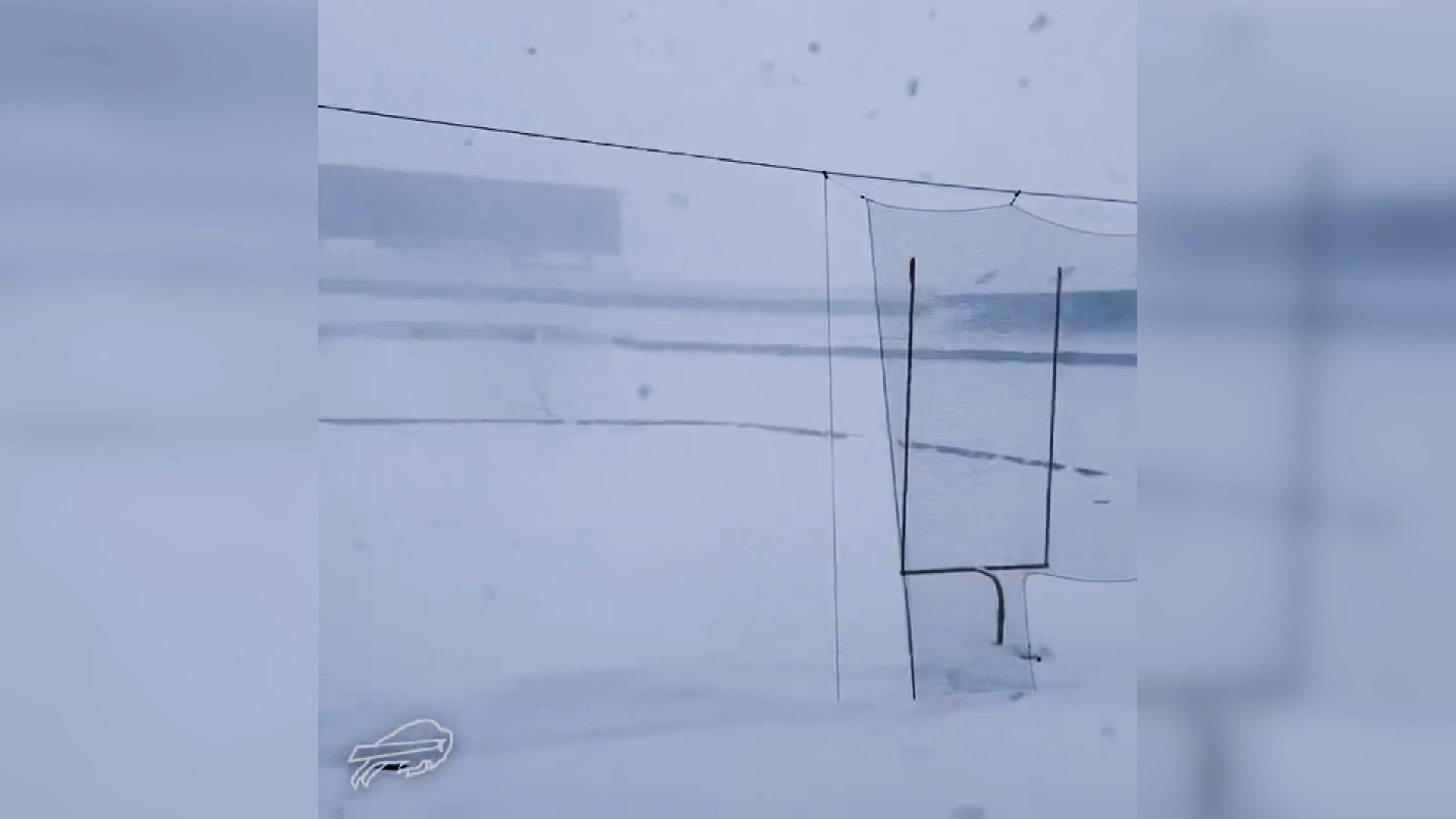 Video shows Buffalo Bills stadium buried in snow after massive storm - CNN  Video