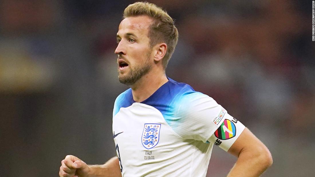 England's Harry Kane and several other European captains told not to wear  'OneLove' armband at World Cup