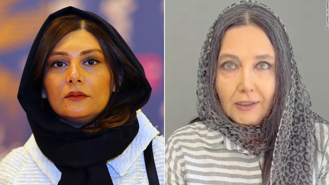 Two Iranian actresses arrested as authorities ramp up crackdown on anti-regime protesters