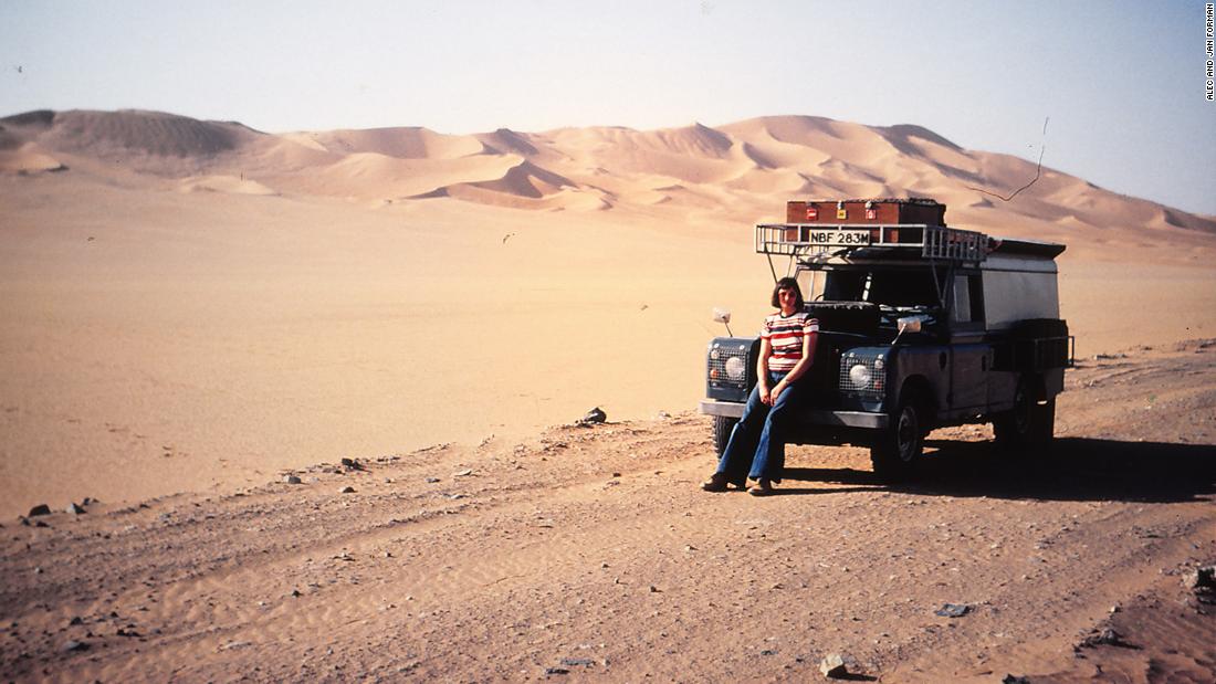 This couple drove across the world in a Land Rover in the 1970s