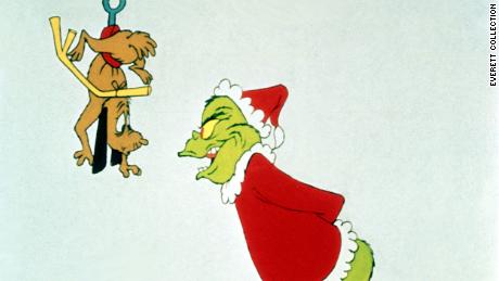 Max and the Grinch in &quot;How the Grinch Stole Christmas.&quot;