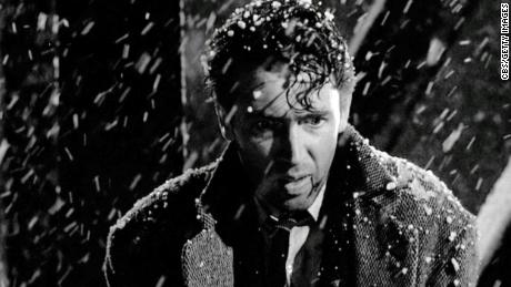 James Stewart as George Bailey in the holiday classic, &quot;It&#39;s a Wonderful Life.&quot;
