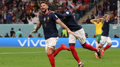 Olivier Giroud is one goal away from becoming France&#39;s all-time record goal scorer.