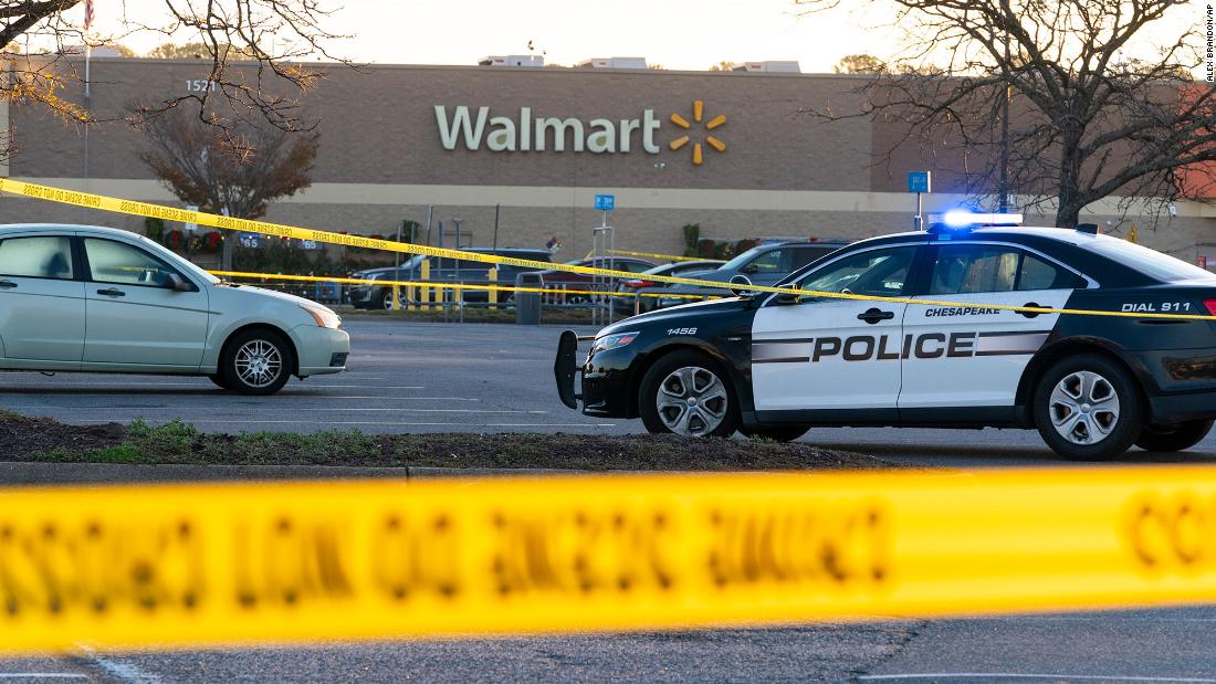 Virginia mass shooter was a manager for Walmart