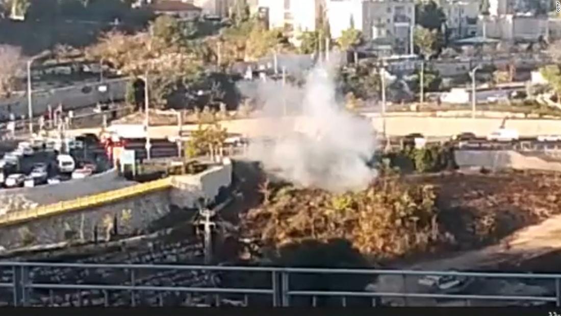 Video shows moment of attack on Jerusalem bus stop – CNN Video