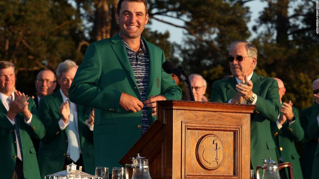 But it was Scottie Scheffler who would ultimately take the limelight at The Masters, as the World No. 1 secured a three-stroke victory to &lt;a href=&quot;https://www.cnn.com/2022/04/10/golf/masters-2022-winner-scottie-scheffler-spt-intl/index.html&quot; target=&quot;_blank&quot;&gt;clinch his first major crown&lt;/a&gt; and a new wardrobe addition -- the fabled green winner&#39;s jacket.