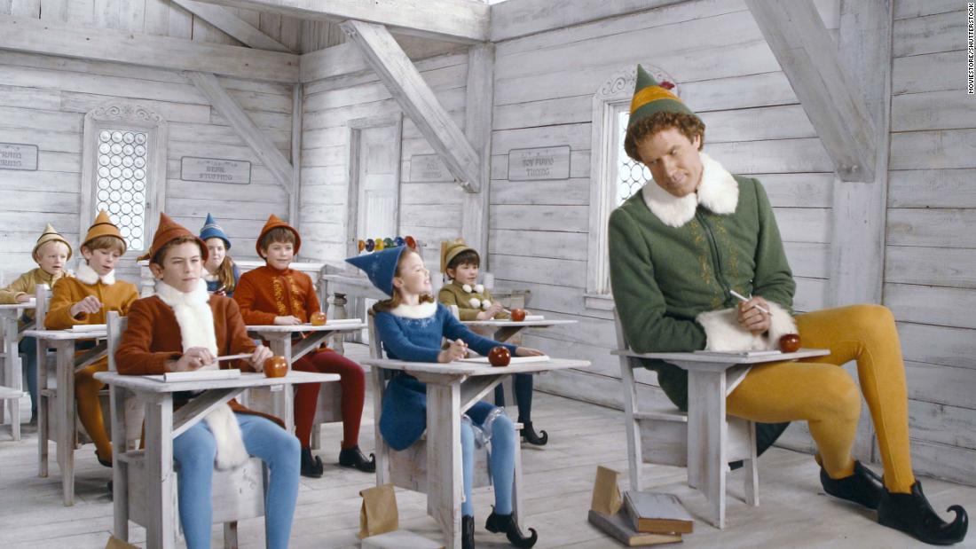 Elf starring Will Ferrell was released in 2003. 