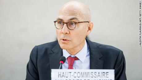Turk called on Iranian authorities to &quot;respect the fundamental freedoms of expression&quot; at a UN Human Rights Council meeting on Thursday.