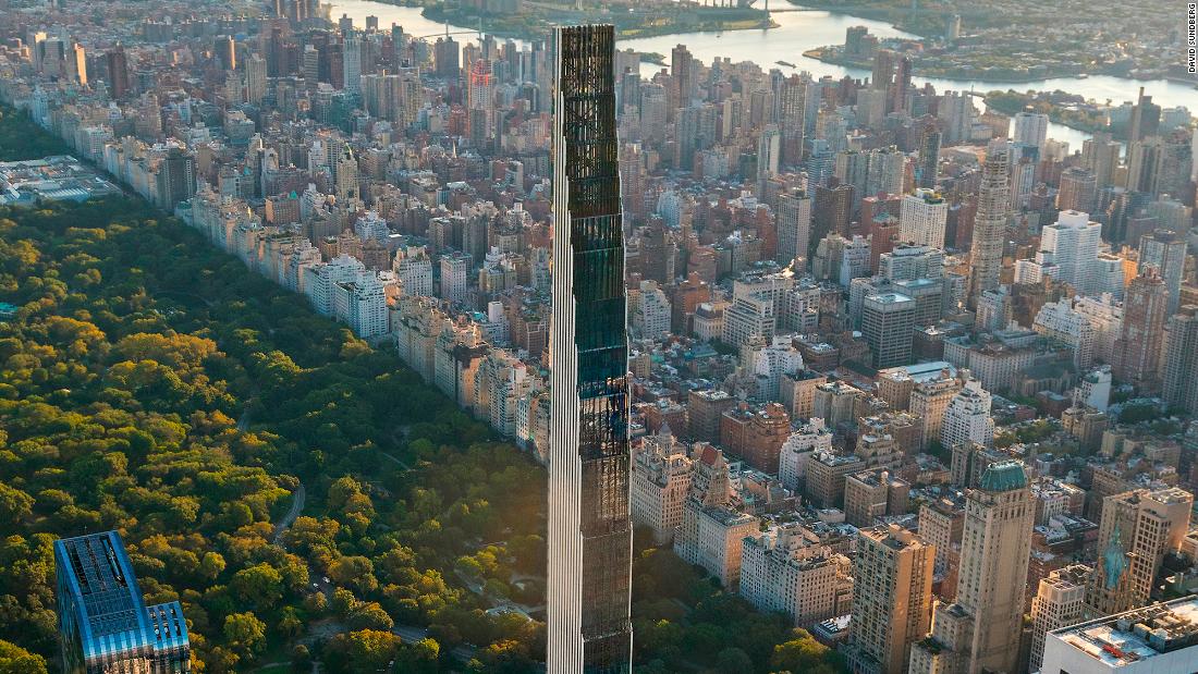 The world's skinniest skyscraper is now complete — and its interiors are remarkable