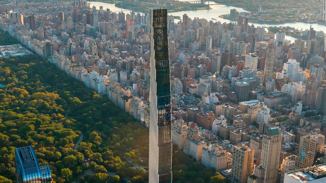 The world’s skinniest skyscraper is now complete — and its interiors are remarkable
