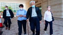 Hong Kong, demokrasi yanlısı protesto fonu nedeniyle 90 yaşındaki kardinali suçlu buldu