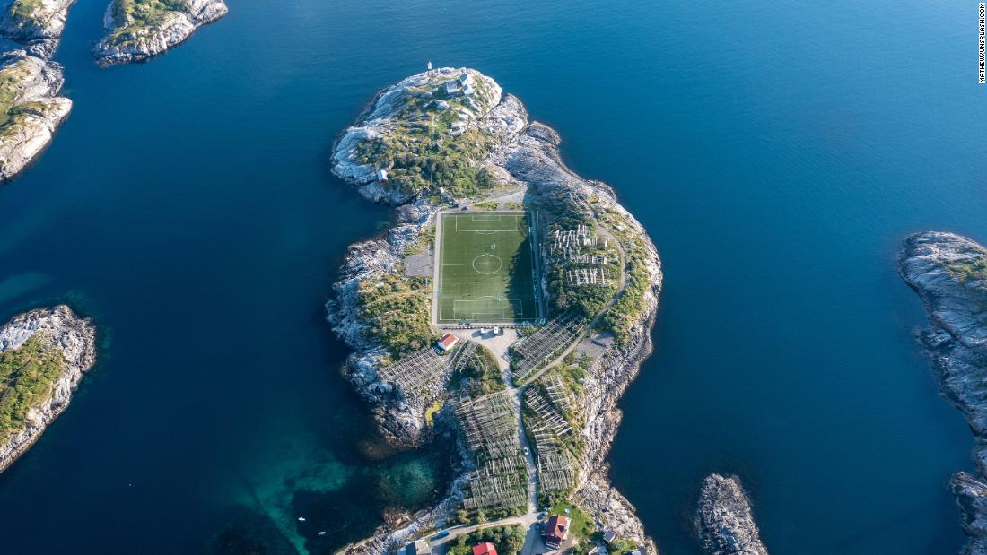Awe-inspiring photos of the world’s most remarkable football pitches