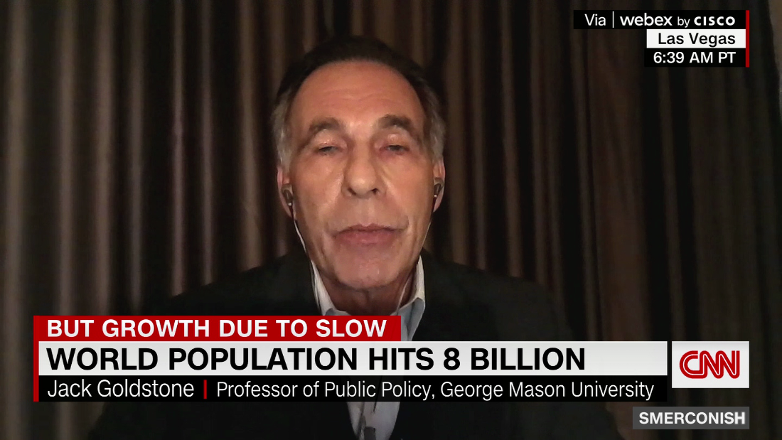 Global population hits 8 billion  – CNN Video