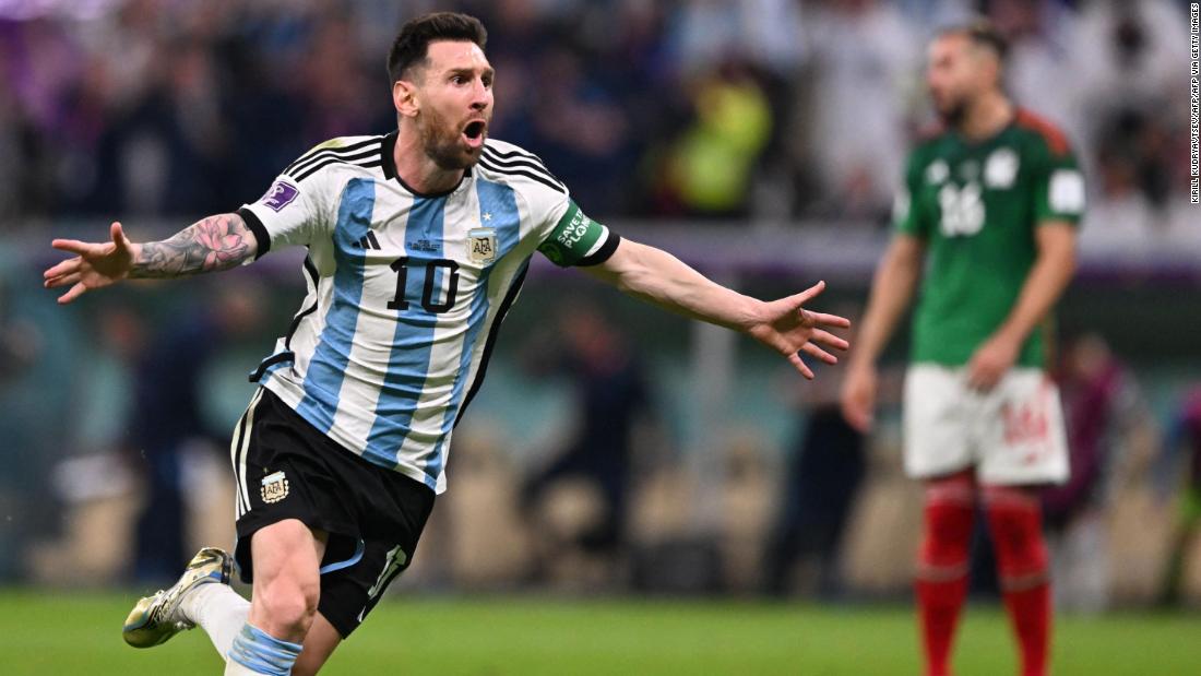 Lionel Messi helps keep Argentina's World Cup hopes alive with moment of magic against Mexico