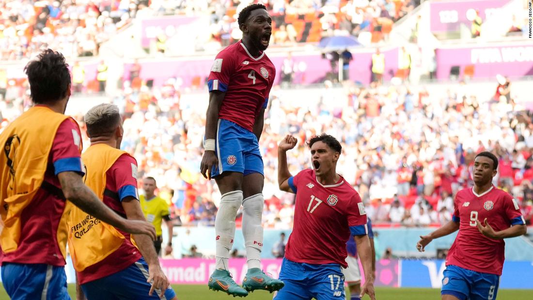 Costa Rica, Italy pull off upset wins