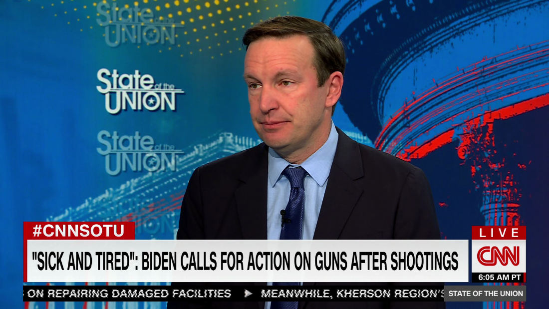 Sen. Murphy floats withholding funds from police who don’t enforce gun laws – CNN Video