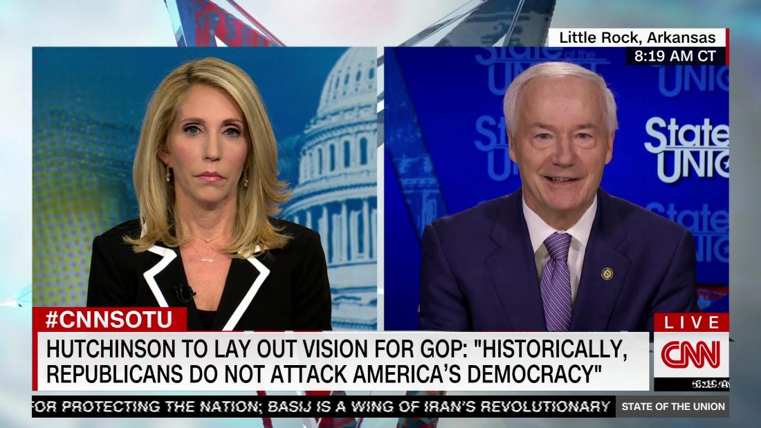 Hutchinson’s message to GOP: ‘Stick with Republican principles,’ not election denialism – CNN Video