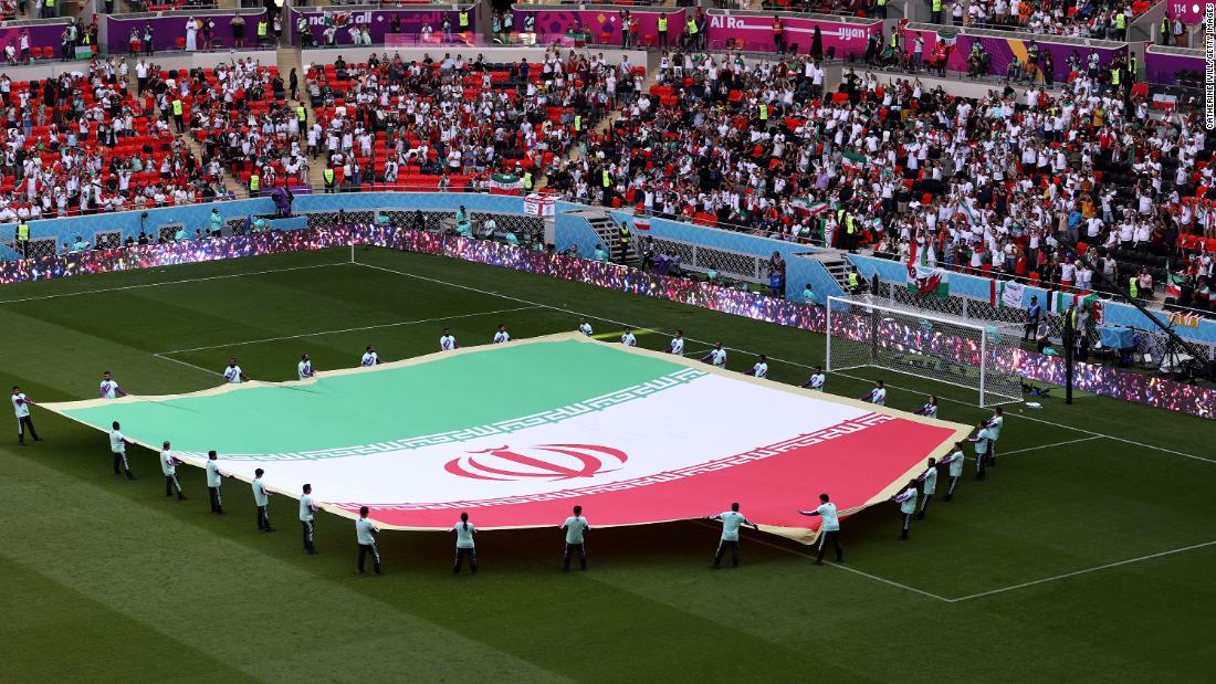 US Soccer changes Iran flag on social media to show support for Iranian protesters
