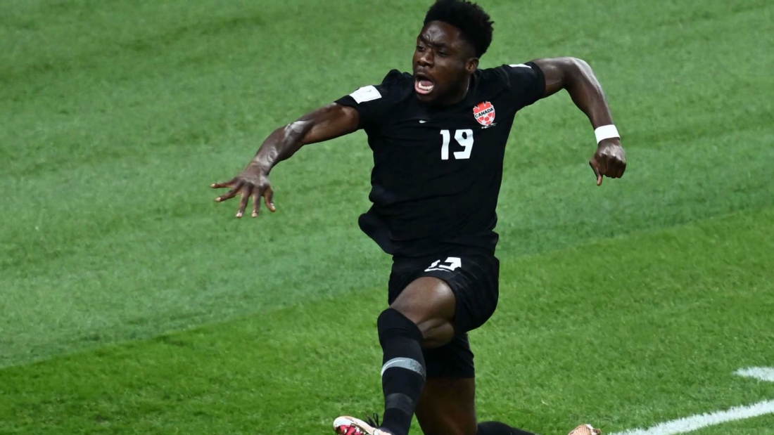 Alphonso Davies Anota El Primer Gol De Canadá En La Historia De Las Copas Del Mundo Cnn Video 5104