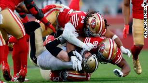 49ers' roughing the punter penalty draws scrutiny in intense NFC  Championship