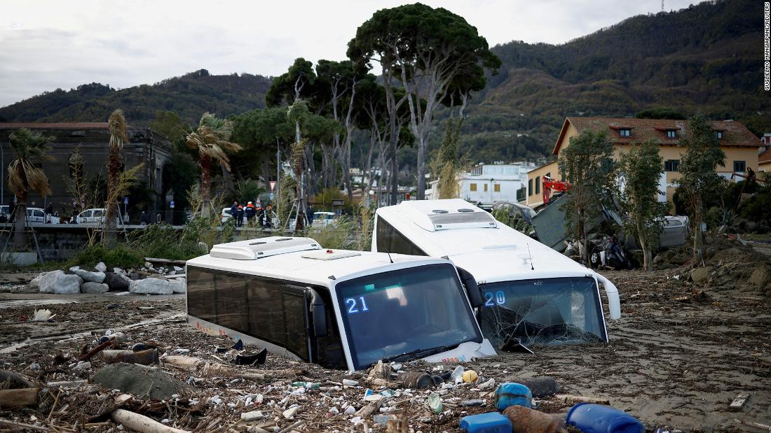 Landslide on Italian island kills at least 8