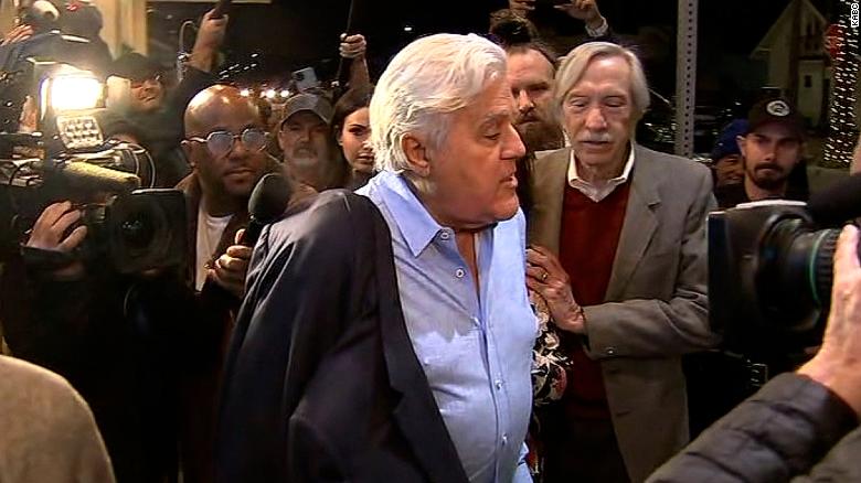 Jay Leno jokes about burn accident outside comedy club