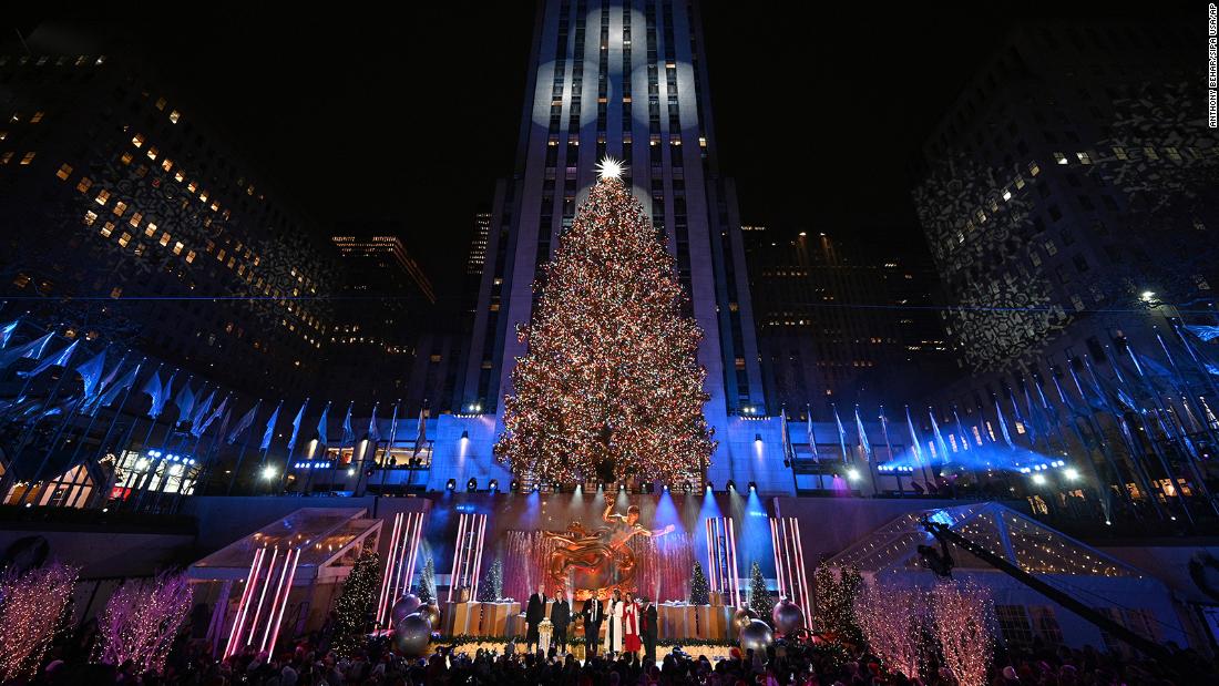 Rockefeller Center Christmas tree lighting set for Wednesday