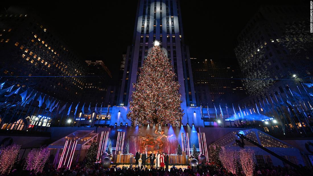 Rockefeller Center Christmas tree lighting set for Wednesday CNN Travel