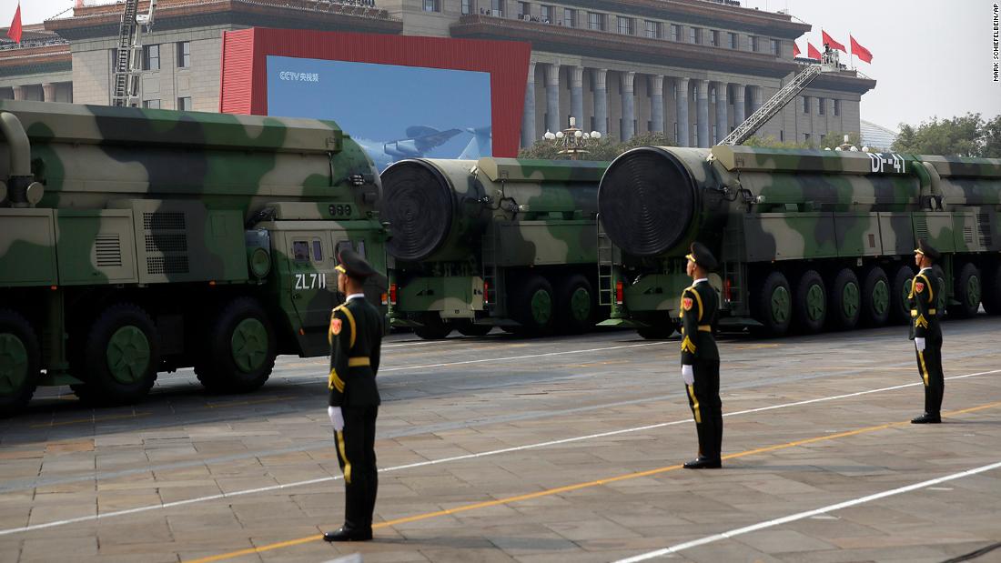 China could have 1,500 nuclear warheads by 2035: Pentagon report