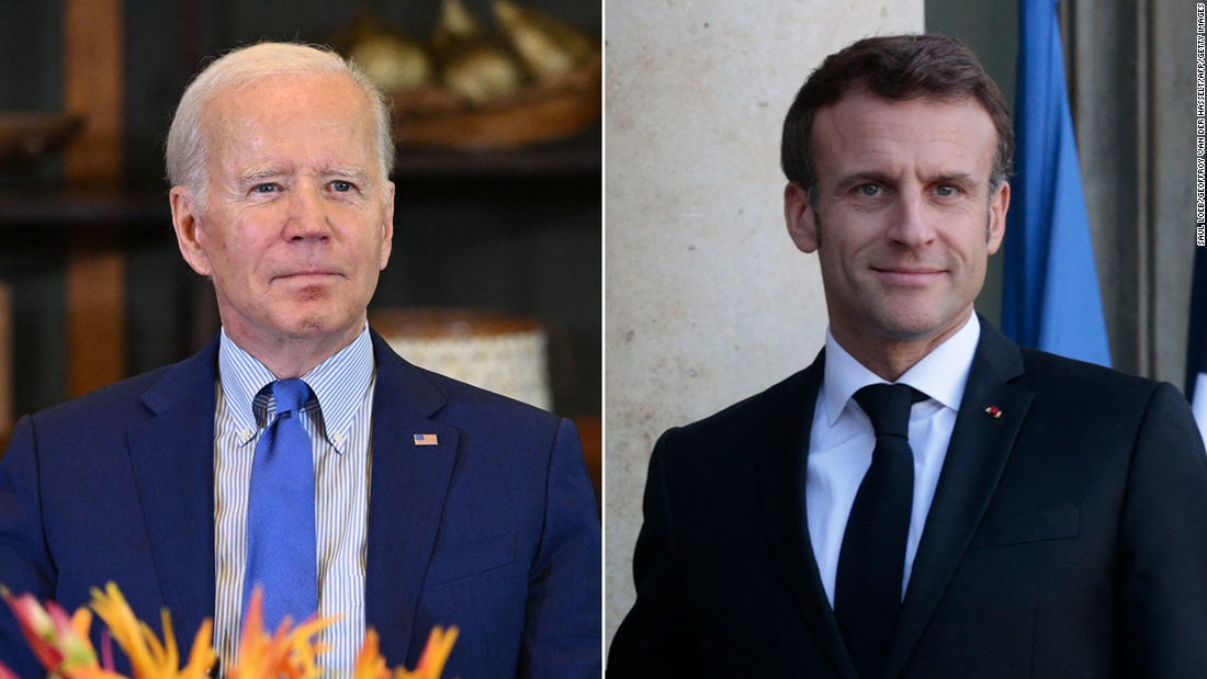 Biden and Macron indicate progress over electric vehicle subsidy dispute