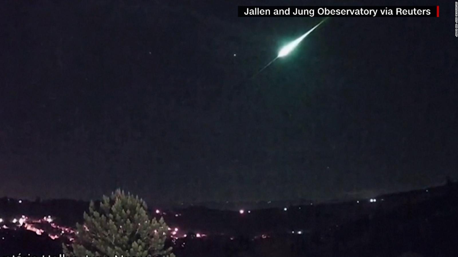 Así Iluminó Un Meteorito El Cielo De Brasil Al Entrar En La Atmósfera Cnn Video 7410