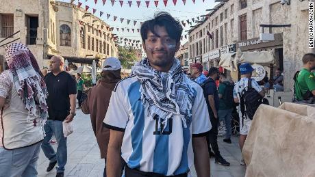 Fans around the world flock to watch Lionel Messi play at Qatar 2022