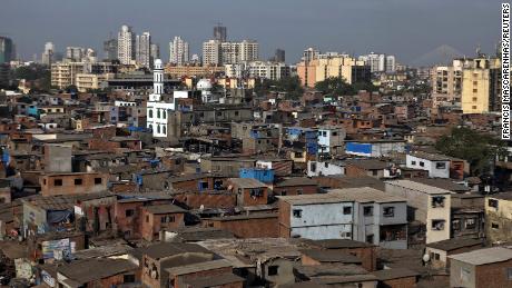 A view of Dharavi, one of Asia&#39;s largest slums, during a 21-day nationwide lockdown to slow the spreading of coronavirus disease (COVID-19), in Mumbai, India, April 9, 2020.