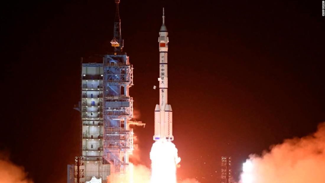 See China launch three astronauts to new space station