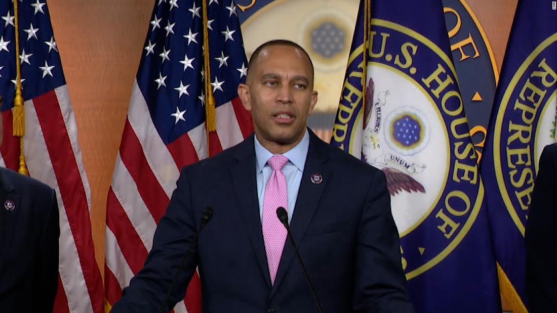 Video: Hear incoming Democratic leader Hakeem Jeffries’ message after historic election – CNN Video