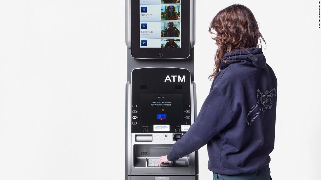 This ATM at Art Basel Miami Beach is displaying users’ bank balances
