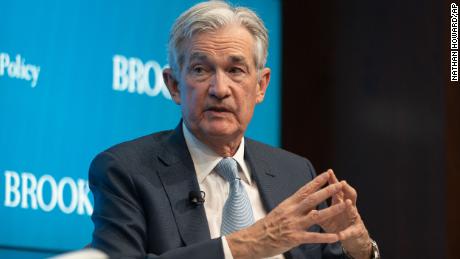 Federal Reserve Chair Jerome Powell speaks at the Hutchins Center on Fiscal and Monetary Policy at the Brookings Institute on Wednesday, Nov. 30, 2022, in Washington.