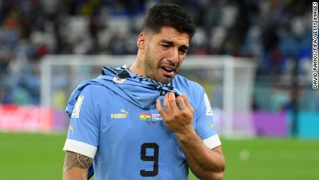 Uruguay beats Ghana in grudge rematch but is eliminated from World Cup after South Korea shocks Portugal