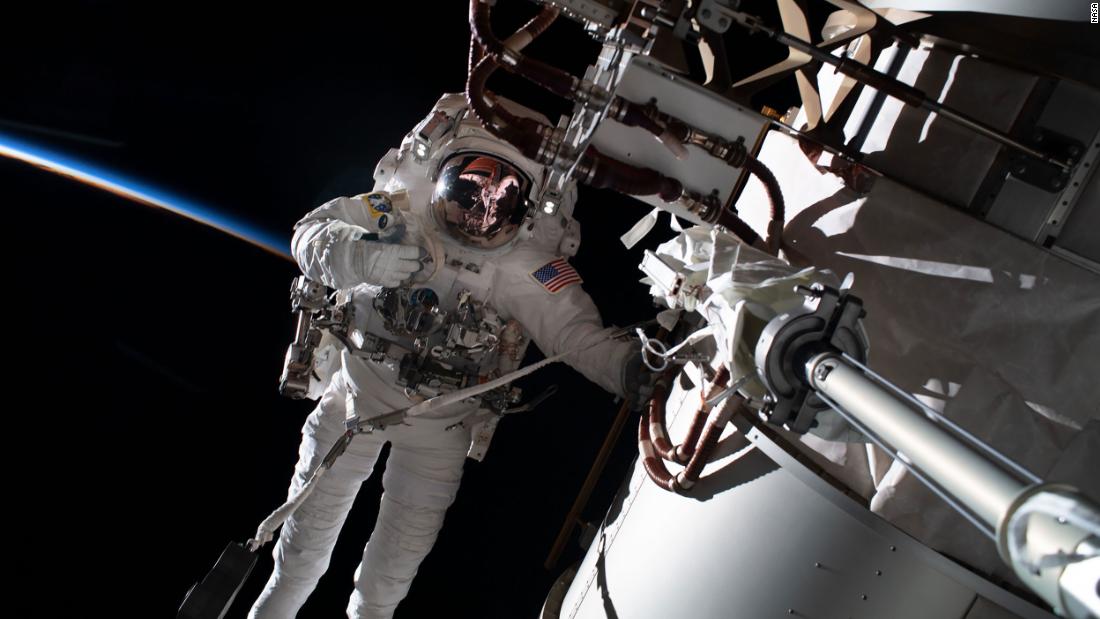 Astronauts will give the space station a power boost during Saturday spacewalk