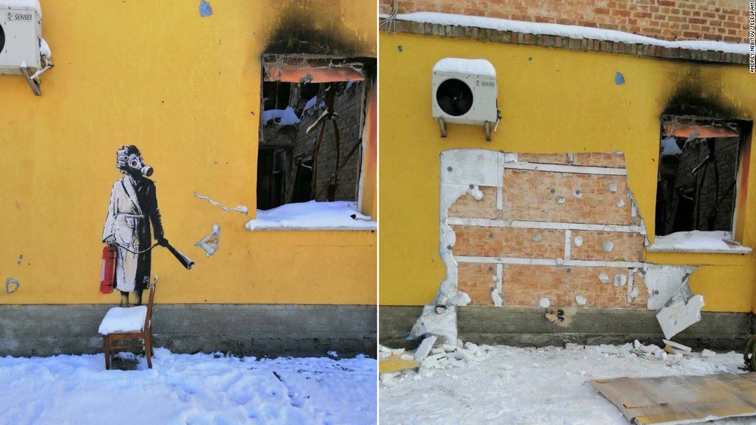 Banksy: Preso grupo suspeito de tentar roubar murais na Ucrânia