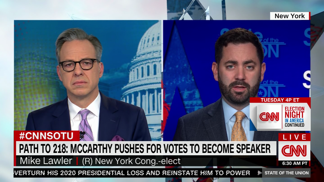 Incoming GOP rep vows to support only McCarthy for Speaker – CNN Video