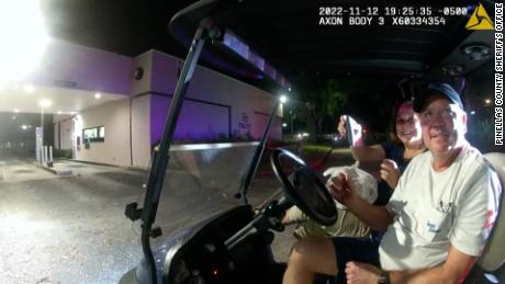 Tampa Police Chief Mary O&#39;Connor has been placed on administrative leave after body camera footage taken from a traffic stop last month revealed she told a deputy she was &quot;hoping that you&#39;ll just let us go tonight&quot; and flashed her badge. 