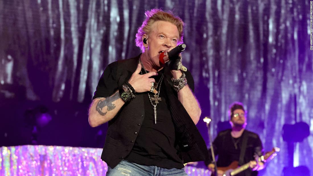 Axl Rose will stop tossing mic after a fan was reportedly injured
