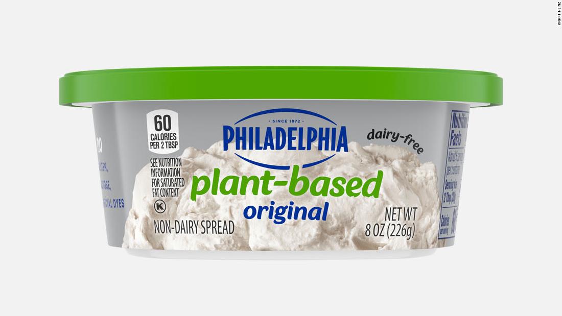Philadelphia is launching a plant-based cream cheese