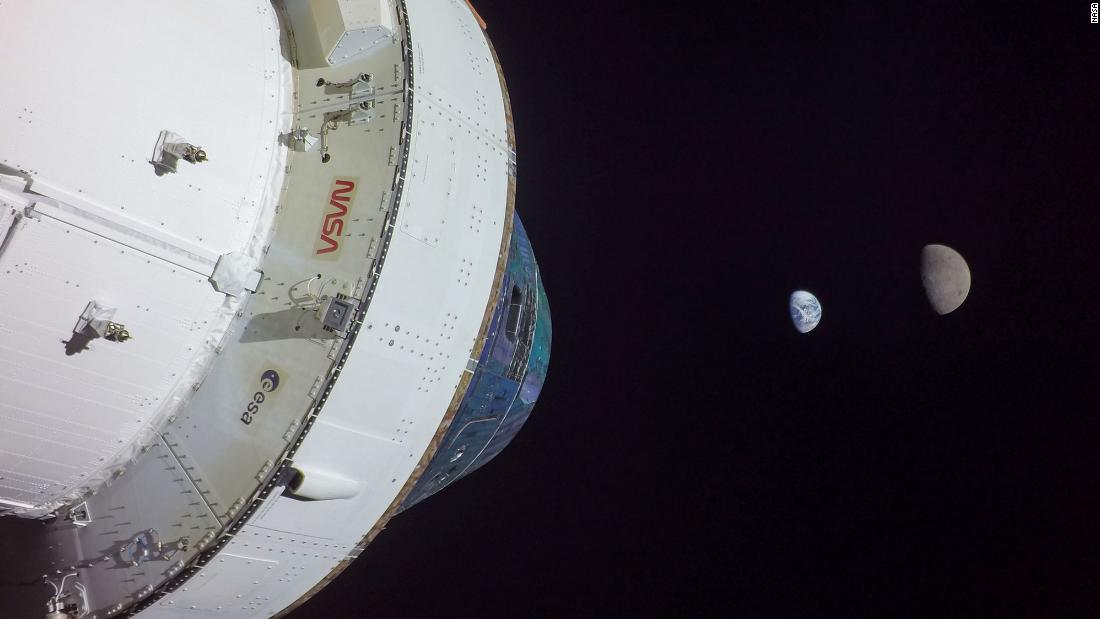 NASA&#39;s Orion spacecraft captured a photo of the Earth and moon on the twelfth day of the Artemis I mission. Orion reaching a maximum distance of nearly 270,000 miles from Earth, before beginning the trip back.