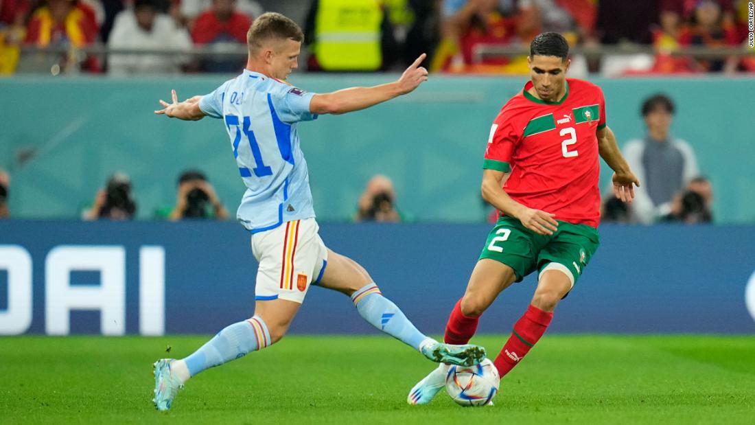 Morocco and Spain still goalless