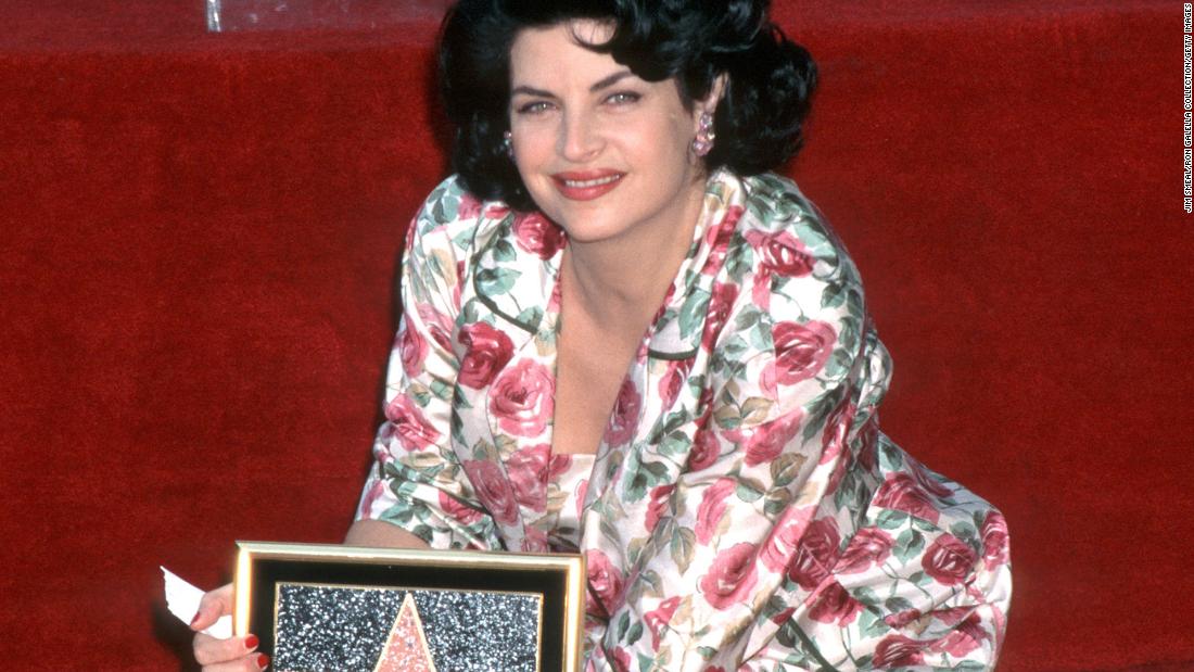 Alley is honored with a star on the Hollywood Walk of Fame in 1991.